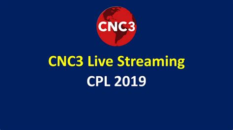 www.cnc3.live stream